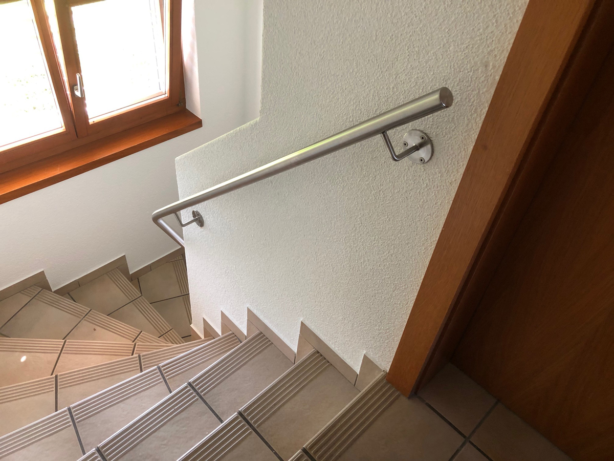 Edelstahl Handlauf Schweiz